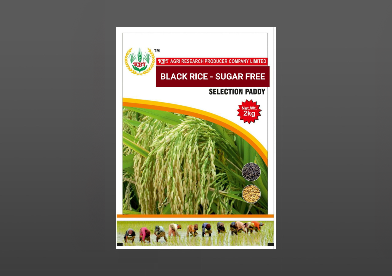 BLACK RICE - SUGAR FREE 2Kg